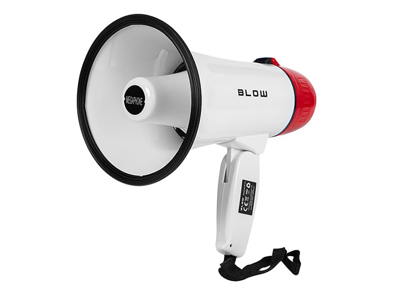 Prenosni megafon Blow MP-515 Horn, 20W, z USB, sirena