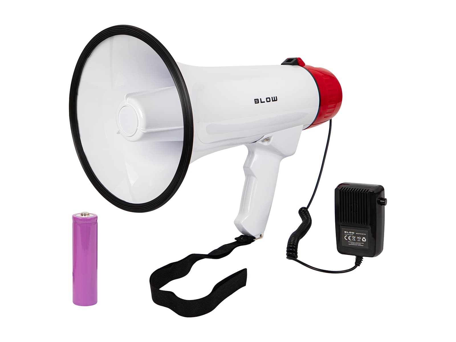 Megafon Blow MP-519 z snemalnikom, Bluetooth in polnjenjem