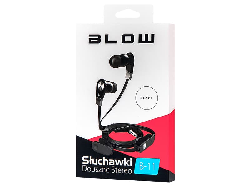 Blow B-11 črna, vstavne slušalke