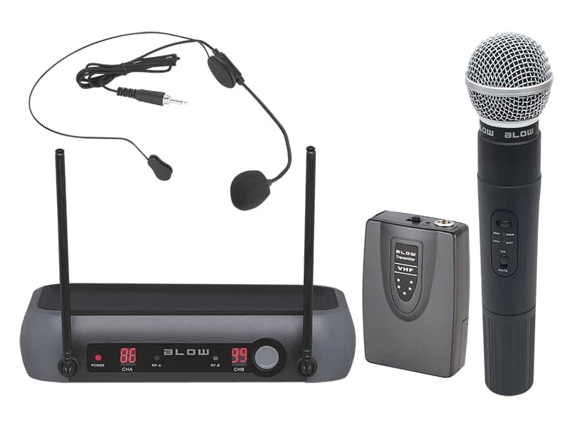 Blow Brezžični mikrofonski set PRM903 (2 mikrofona)