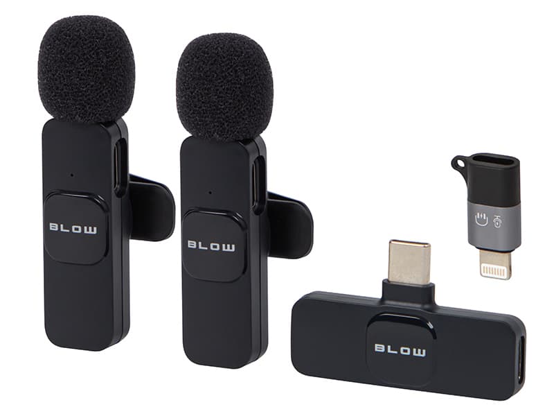 Blow Mikrofon k lavalier za pametni telefon USB-C, 2 kosa