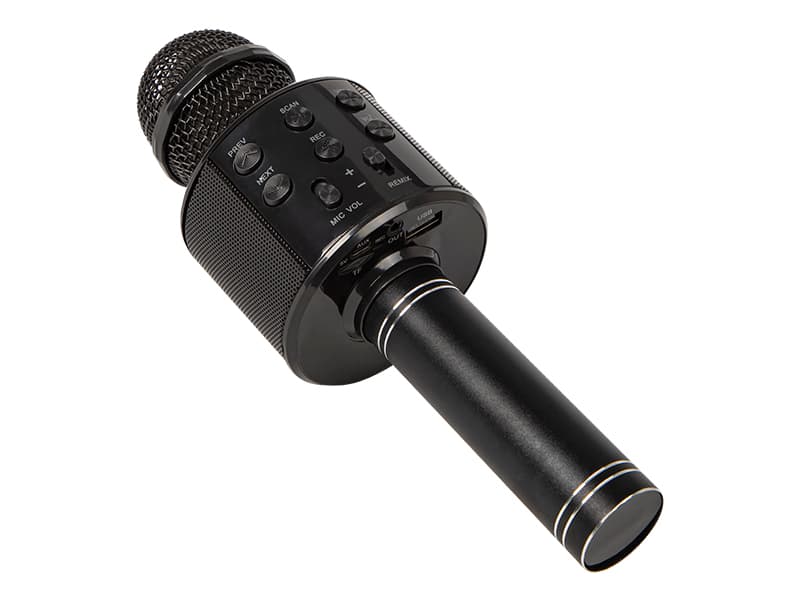 Brezžični karaoke mikrofon Blow PRM402, črn, Bluetooth