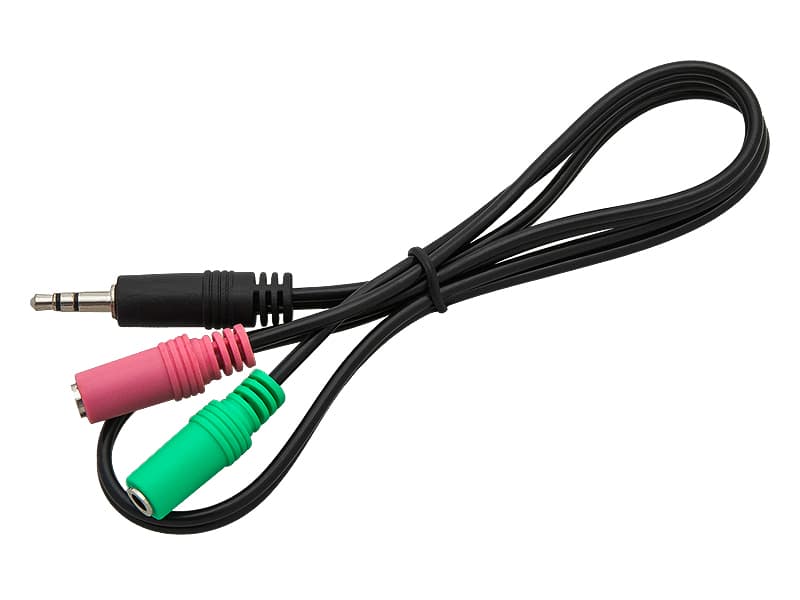 Blow 3424# Podaljšek z vtičem 3,5 mm stereo na 2x 3,5 mm ženska, 1,5 m
