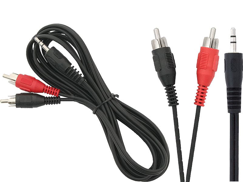 Blow 3802# Avdio kabel 3,5mm jack - 2x RCA, 2,5m