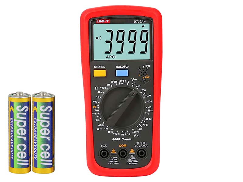Multimeteter Uni-T UT39A+ za električne meritve