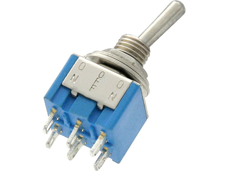 Dvojni preklopnik Blow MTS 202, 3A 250V, ON-ON