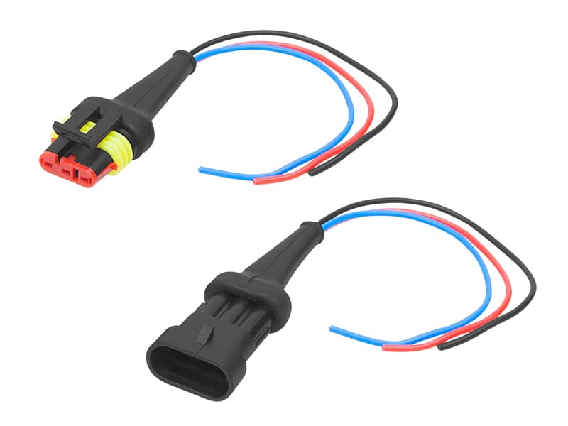Hermetična vtičnica Blow OH-3, 20cm kabel, 3-pinski, IP67