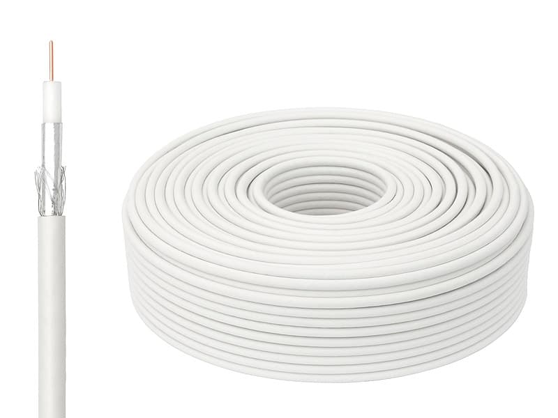 Blow Koaksialni kabel RG6U CU, 100m (bel)