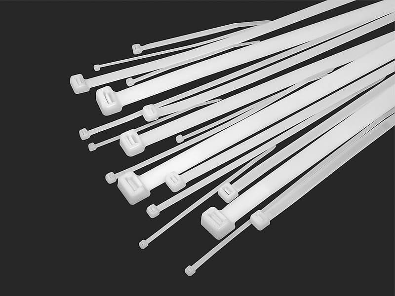 Blow 41-023# kabelska obloga, 4,2x250mm, bela, 100 kos.