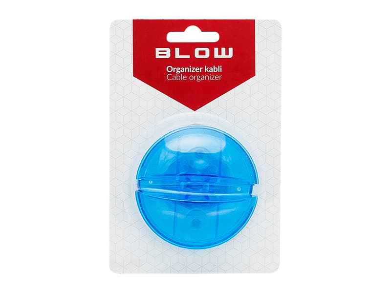 Organizer kablov Blow - navijalnik (moder)