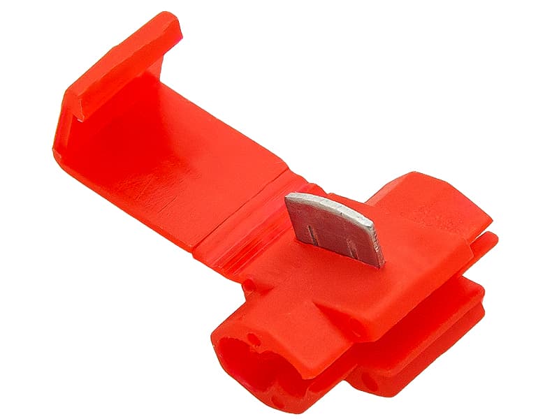 Blow Hitra spojka, velika, 0,5-1,0 mm², rdeča, 100 kosov