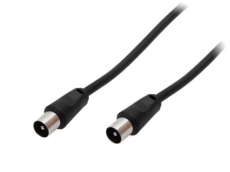 Blow 4358# Antenski kabel (M-M) 3m, črn