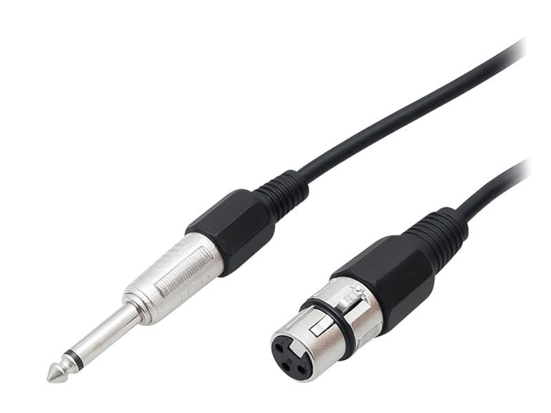 Kabel za mikrofon Blow, Jack 6,3mm mono na XLR, 1,5m