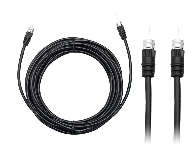 Antenski kabel Blow F-tip, F-tip, 1,5m, črn