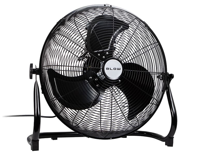 Podni ventilator Blow, 45 cm, 200 W, crni