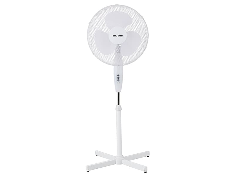 Stoječi ventilator Blow 16"/40cm, 55W, bel