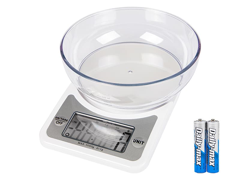 Kuhinjska tehtnica Blow KS204 z merilno posodo, 5 kg
