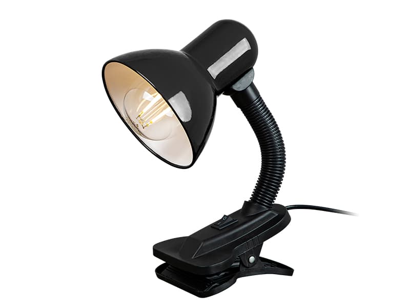 Blow Namizna LED svetilka LB-08 s klipsom, črna