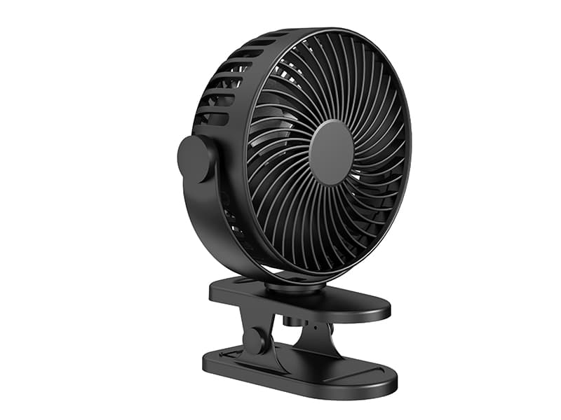 Namizni ventilator BLOW s sponko 15cm, USB + baterija