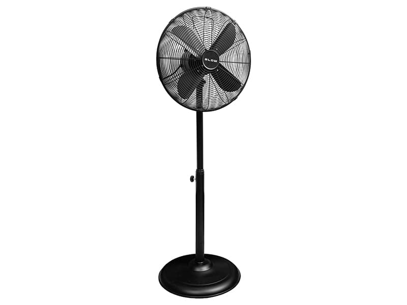 Stoječi ventilator 16" 60W črn, kovinski