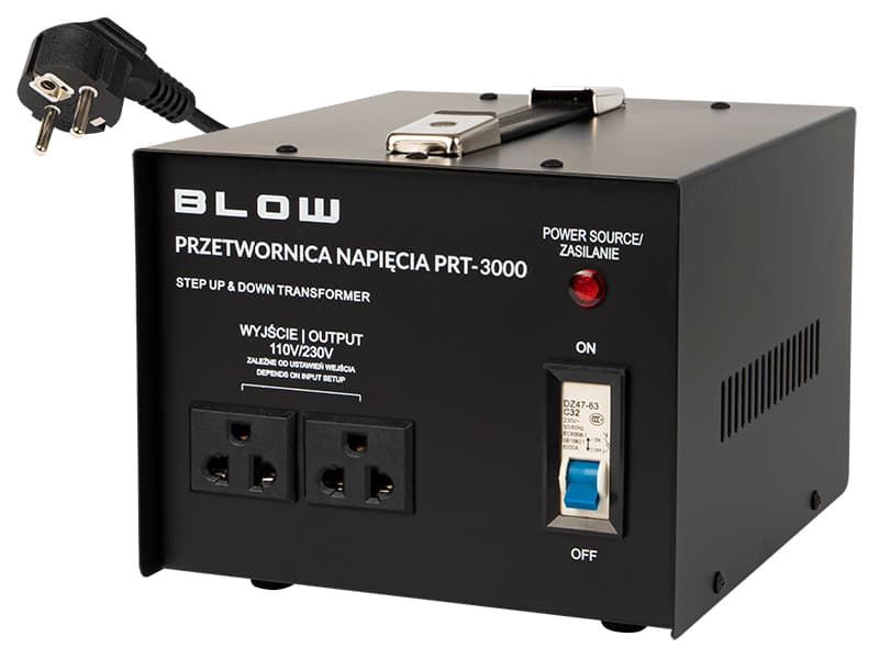 Blow PRT-3000W pretvornik napetosti 230V na 110V