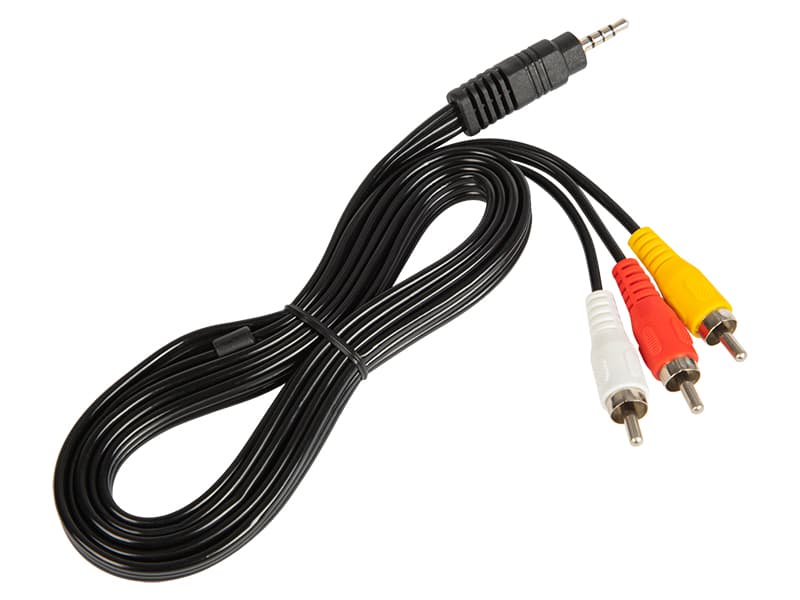 Avdio kabel Blow 3.5mm (4P) na 3x RCA 1.5m