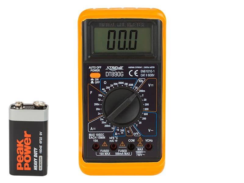 Blow DT890G Xtreme: Digitalni multimeter s stojalom