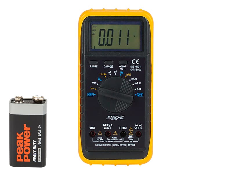 Blow MY-68 Xtreme: Digitalni multimeter z LCD