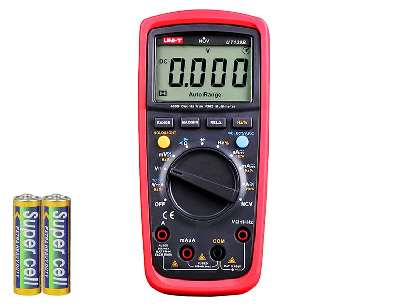 Multimeter Blow UT139B UNI-T, LCD, True RMS