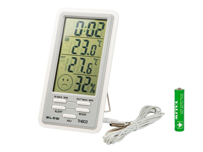Termo-higrometer Blow TH803 s postajo za napovedovanje vremena
