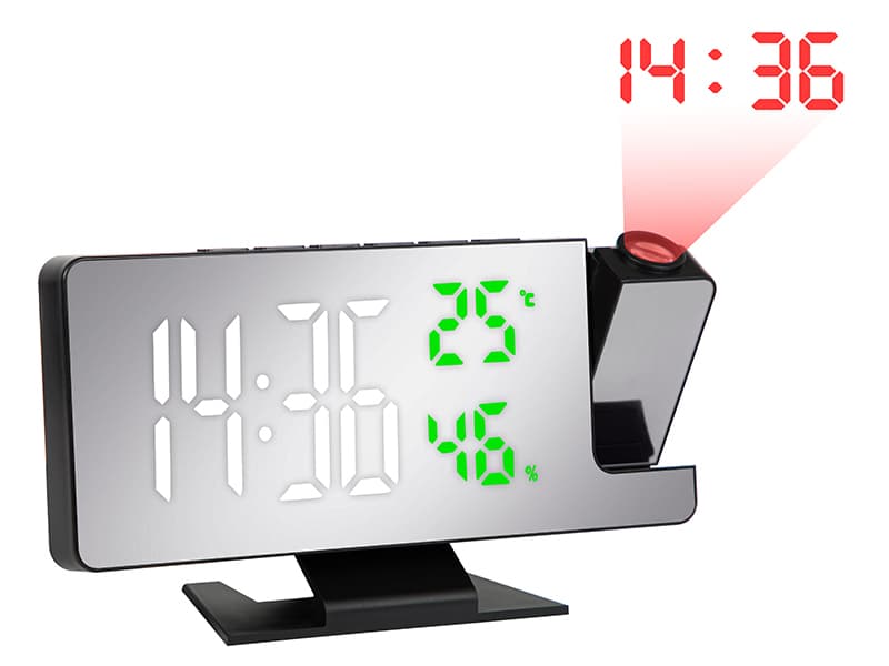 Digitalna ura z projektorjem Blow CL-02, termometer