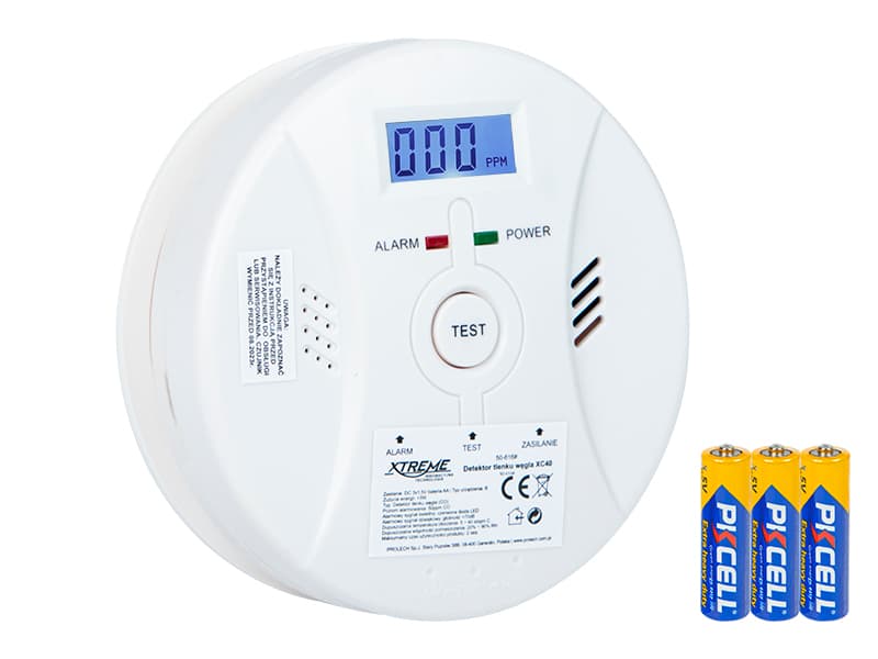 Detektor CO Blow XC40 z LCD zaslonom