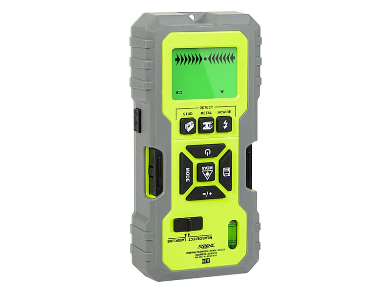 Detektor napetosti, lesa, kovine Blow M617, 5v1 s laserjem