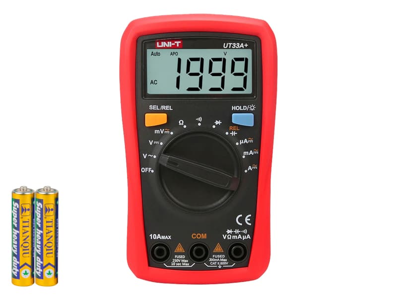 Blow UT33A+ Uni-t: Digitalni multimeter z LCD