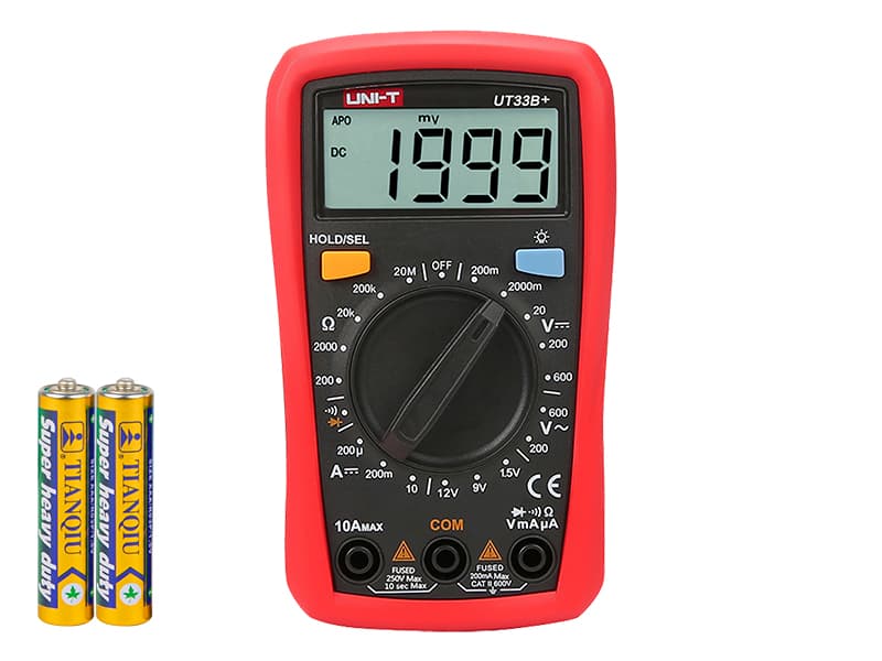 Blow UT33B+ Uni-t: Digitalni multimeter z LCD