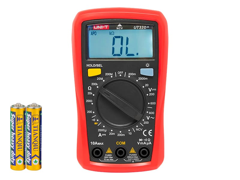 Blow UT33D+ Uni-t: Digitalni multimeter z LCD