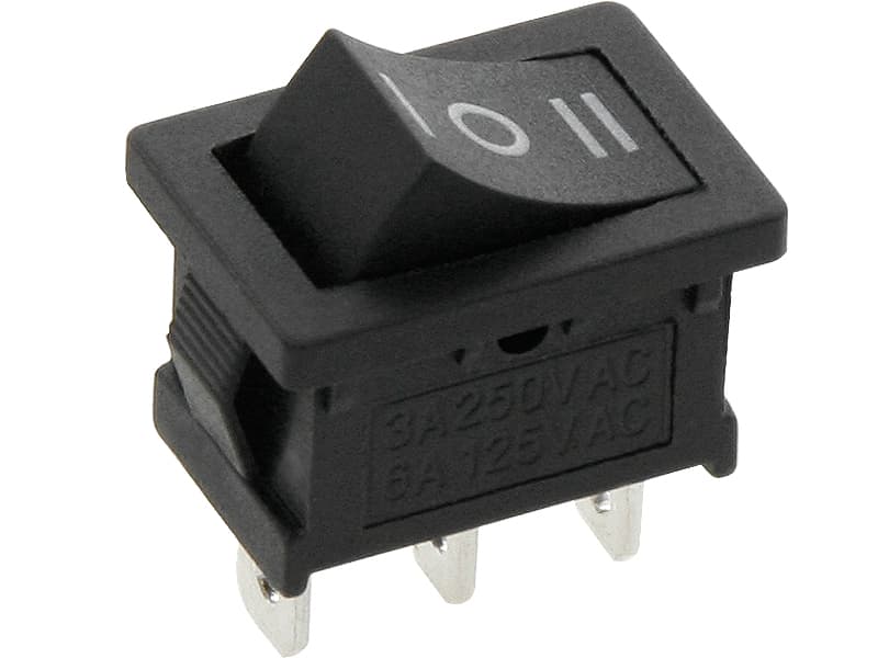 Blow 5187# Preklopno stikalo MK1012C, 3-pozicijsko, rocker