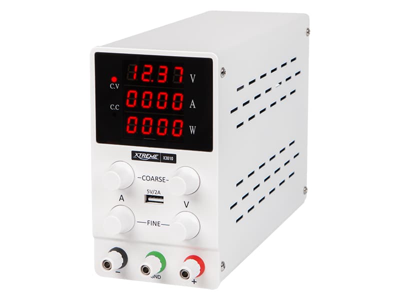Laboratorijski napajalnik Blow X3010, 30V/10A, bel