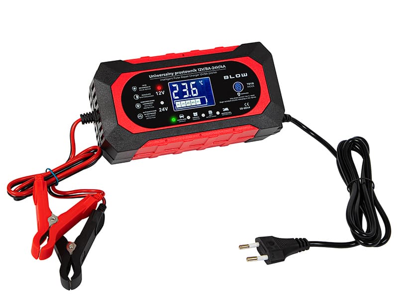 Avtomatski polnilec akumulatorjev Blow 12V/8A-24V/4A