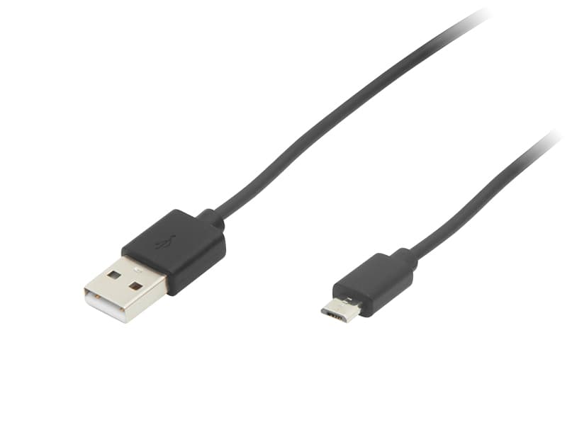 Blow USB A - Micro B kabel 1m črn HQ
