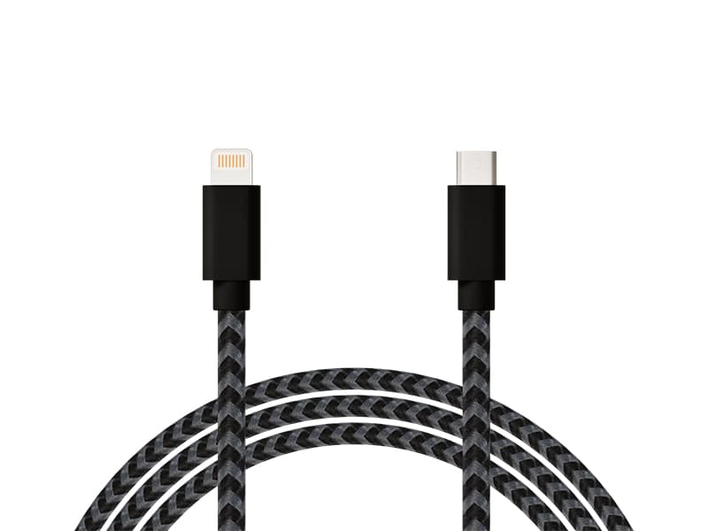 Blow USB-C na Lightning kabel, 1m, pleten