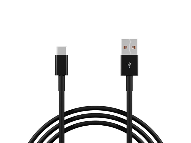 Blow USB 2.0 A – USB-C kabel, 1m, črn