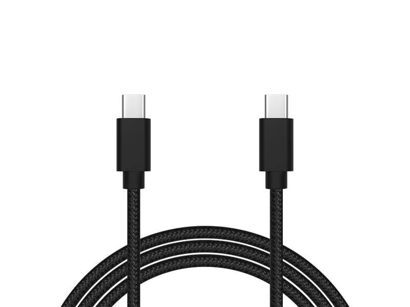Blow USB-C na USB-C 2.0 kabel, 1m, črn