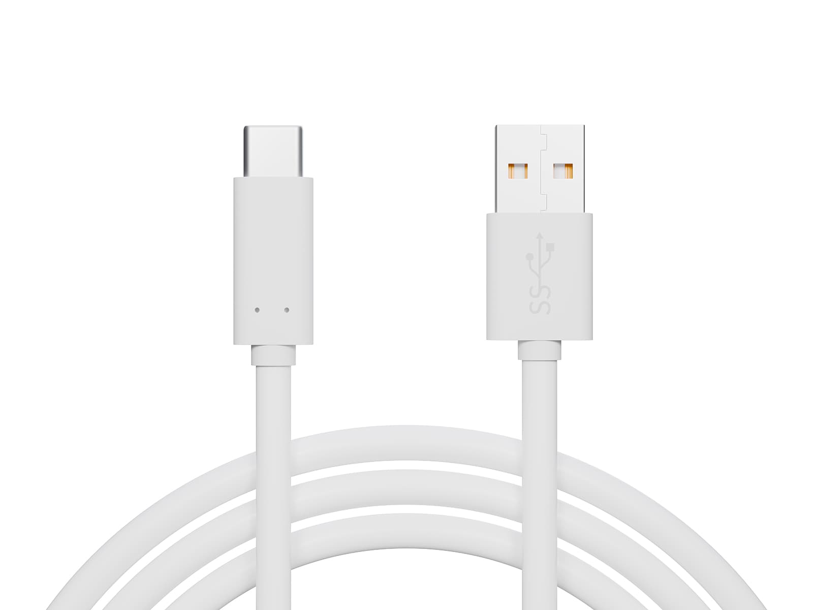 BLOW USB 3.0 A - USB-C kabel, 1.5m, bel