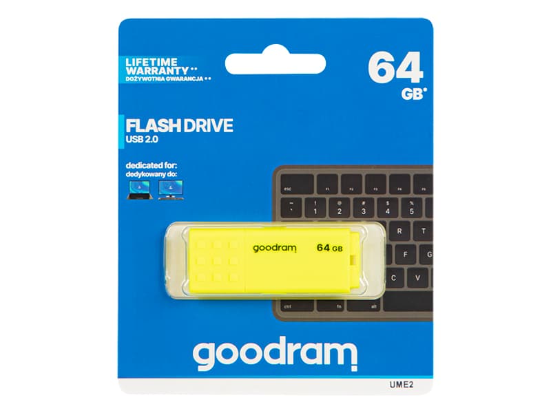 Blow Pendrive Goodram UME2, 64 GB, USB 2.0