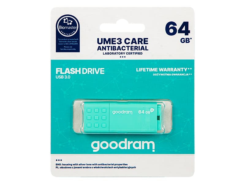 Blow USB ključek 64 GB Goodram UME3 CARE USB 3.0