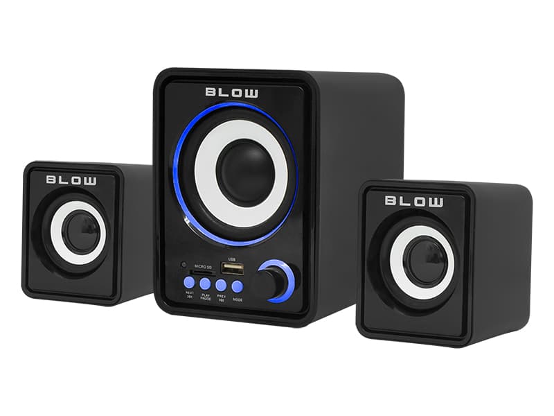 Blow MS-26 subwoofer zvočniki 2.1 z LED osvetlitvijo