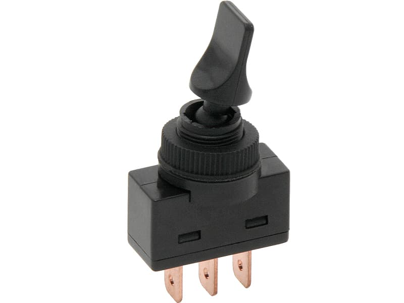 Blow Preklopno stikalo ASW-14D, 12V, črno