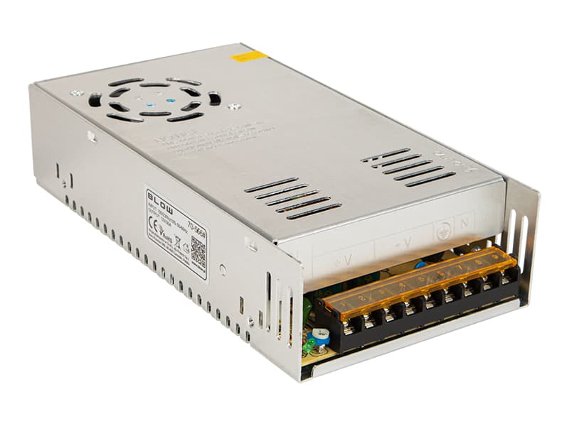 Napajalnik Blow 12V 30A, 360W, industrijski, kovinsko ohišje