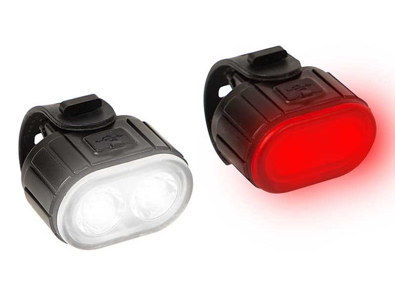 Blow Komplet LED luči za kolo (sprednja + zadnja) BL-01, 800 lm